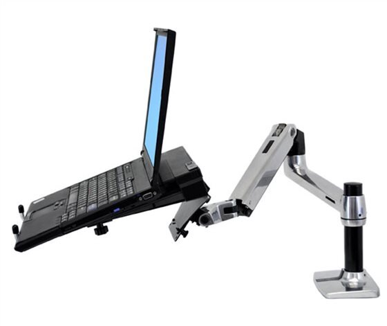 Ergotron LX Notebook Tray attaches to LX Arm-preview.jpg